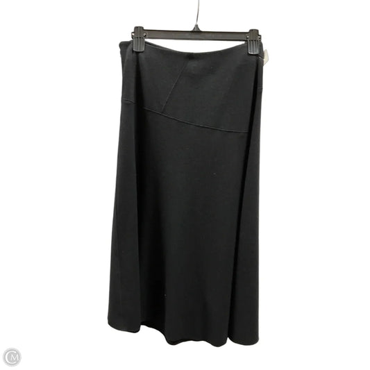 Skirt Midi By Vince In Black, Size: 0