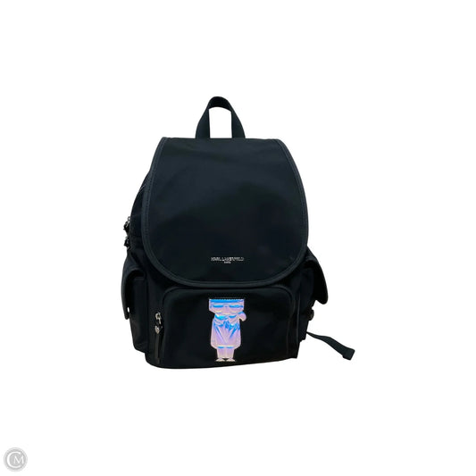 Backpack Designer By Karl Lagerfeld, Size: Medium
