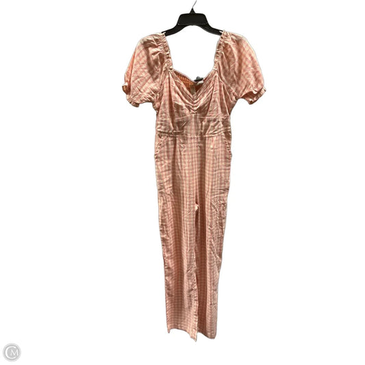 Jumpsuit By Jessica Simpson In Pink, Size: M