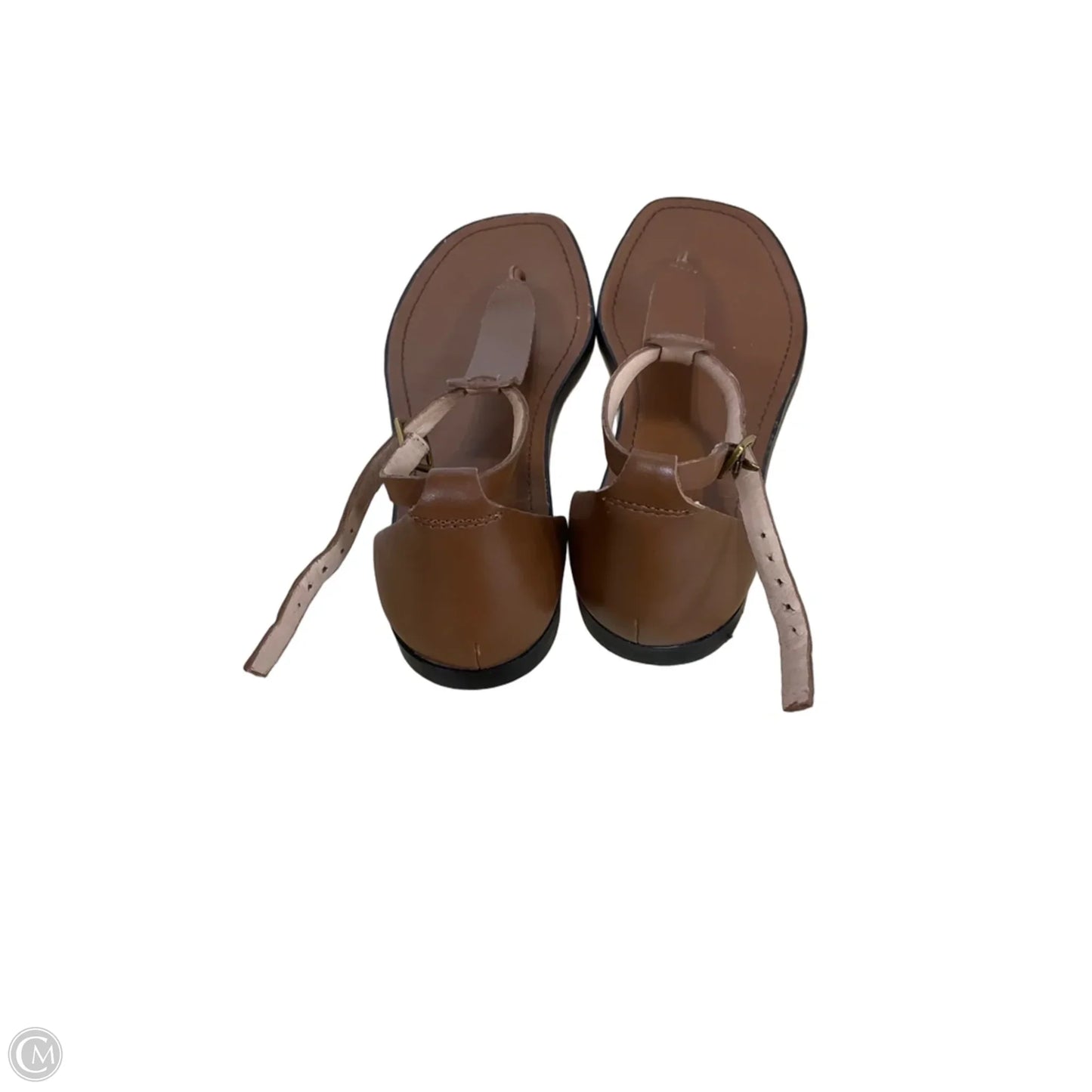 Sandals Flats By J. Crew In Brown, Size: 8
