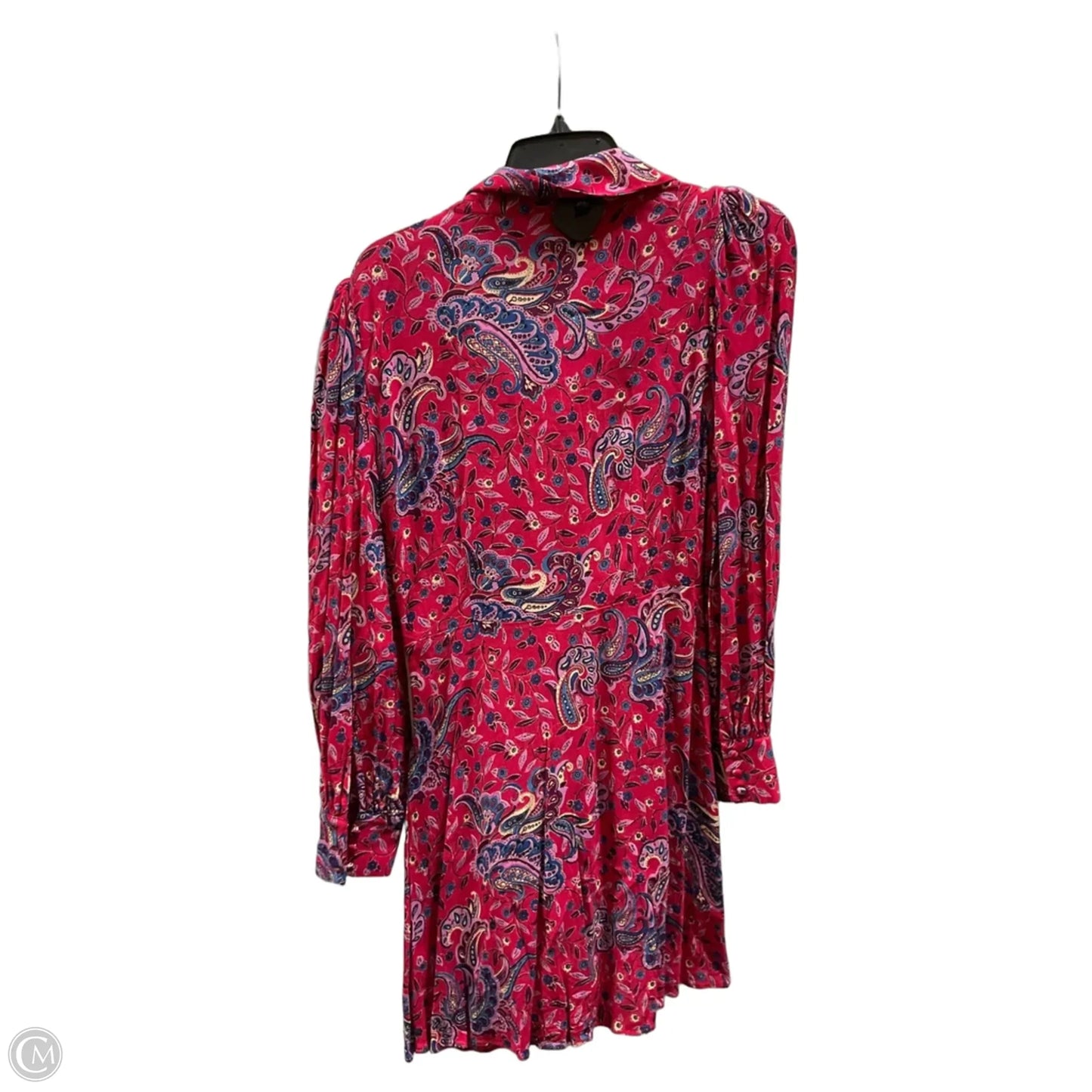 Dress Casual Midi By Cma In Blue & Pink, Size: 6