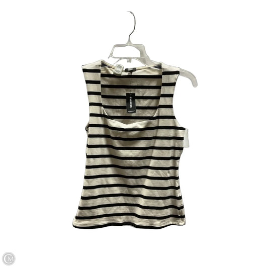 Dress Casual Midi By Express In Striped Pattern, Size: S