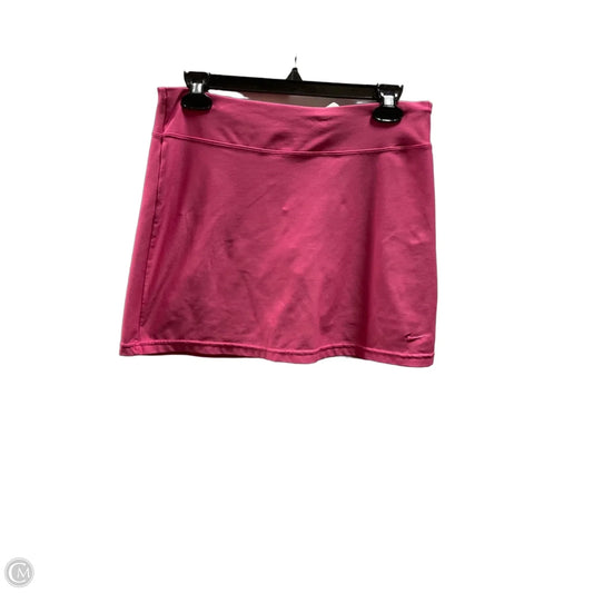 Athletic Skort By Nike Apparel In Pink, Size: Xs