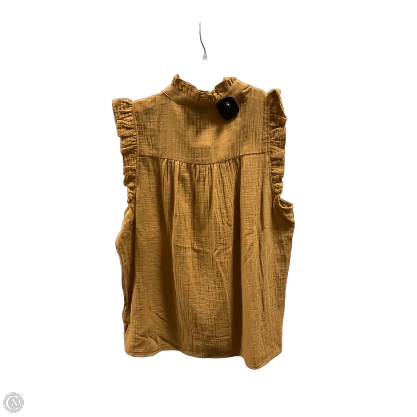 Top Sleeveless By J. Crew In Brown, Size: M