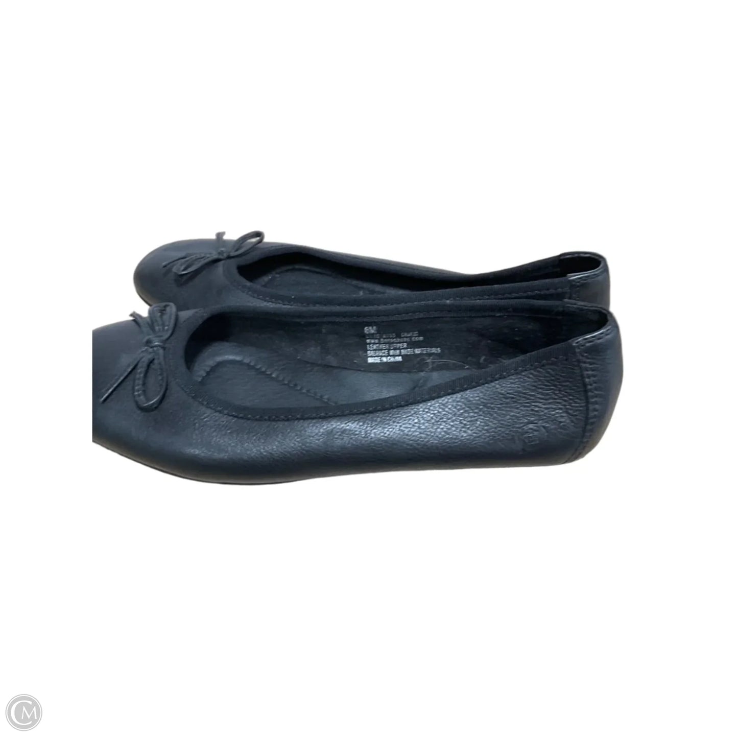 Shoes Flats By Born In Black, Size: 6