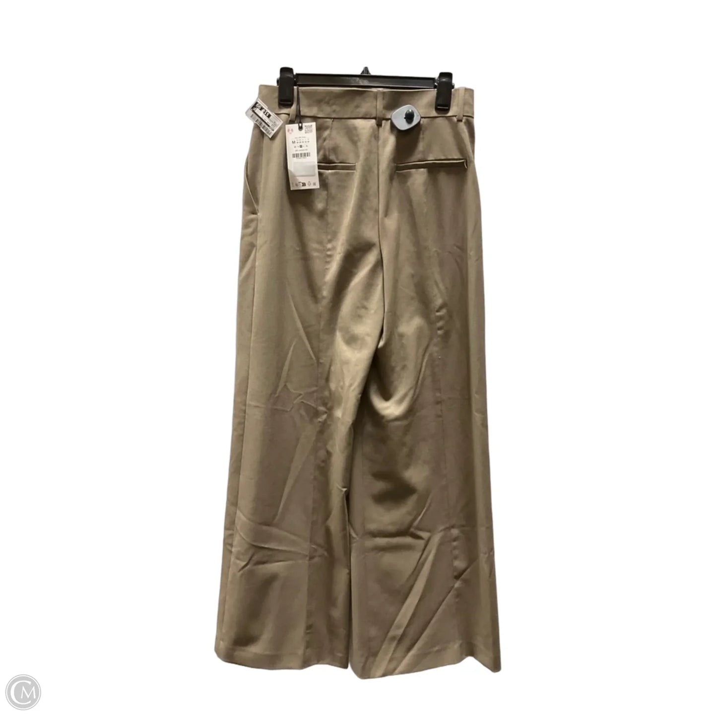 Pants Wide Leg By Zara In Brown, Size: M