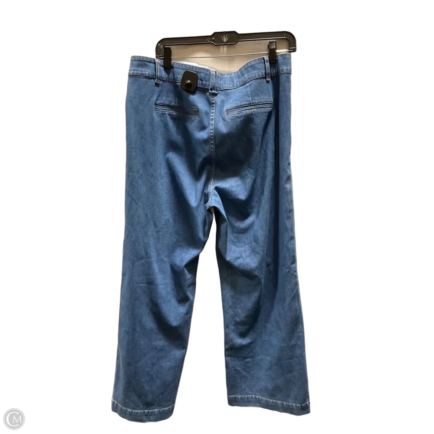 Jeans Wide Leg By Soft Surroundings In Blue, Size: 16