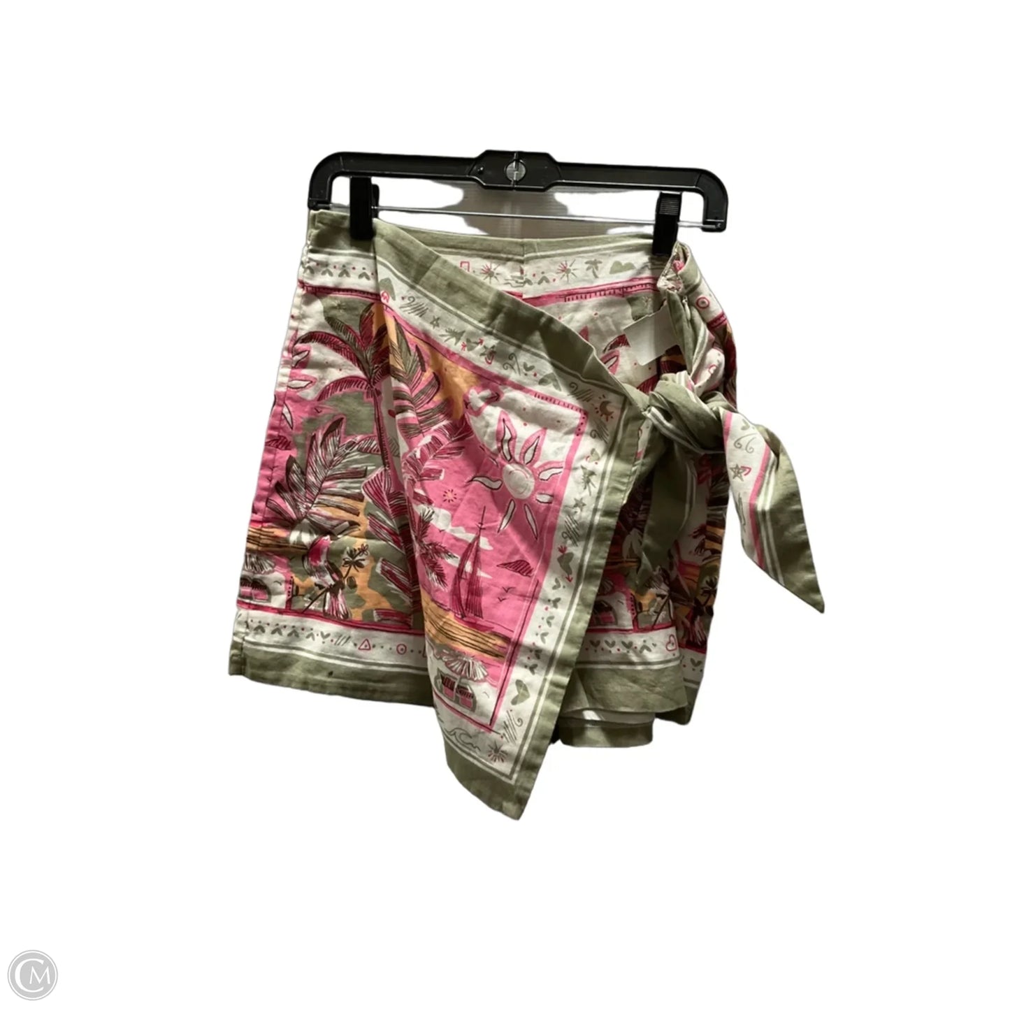 Shorts By Loft In Green & Pink, Size: 6