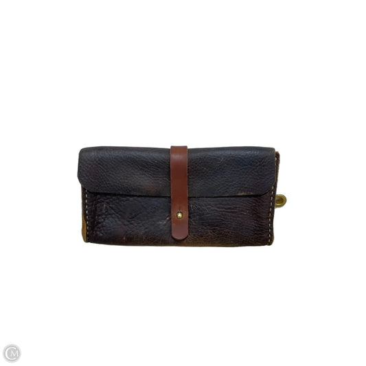 Wallet Leather By Cma, Size: Large