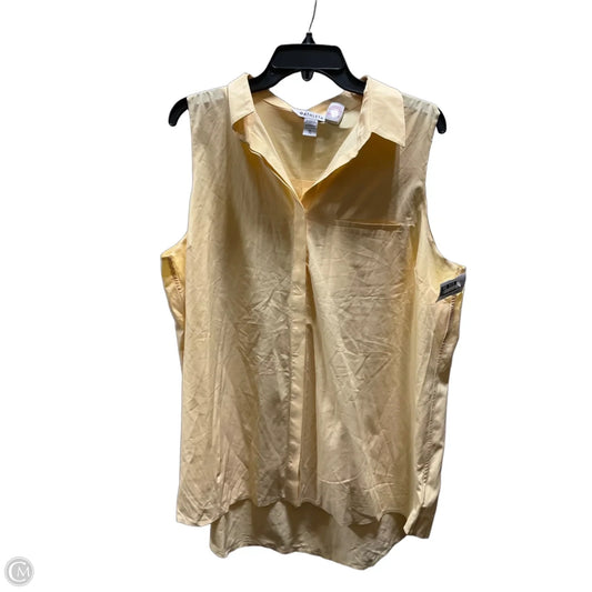 Athletic Tank Top By Athleta In Yellow, Size: Xl