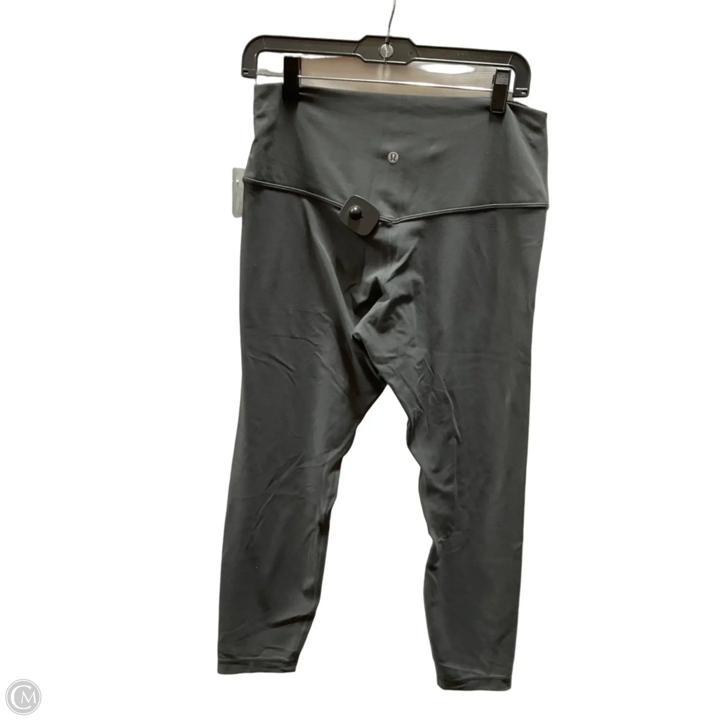 Athletic Leggings By Lululemon In Grey, Size: 12