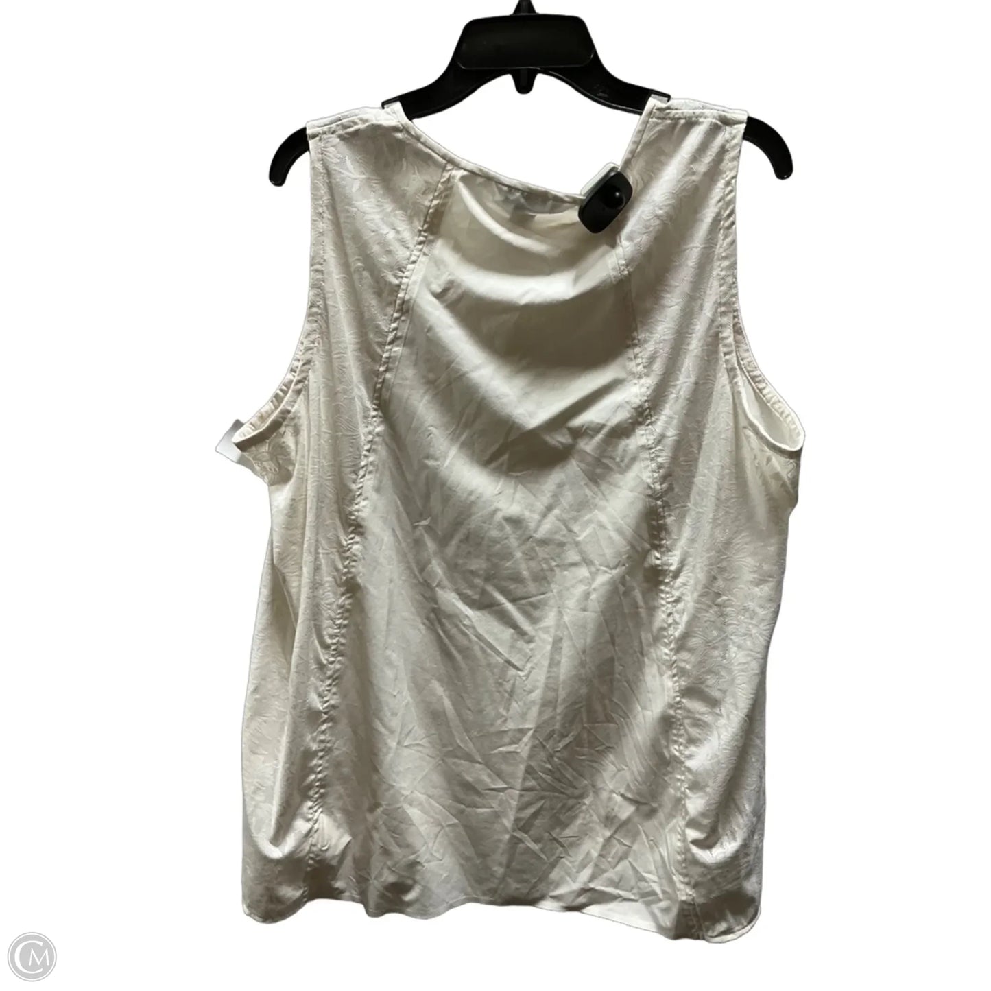 Athletic Tank Top By Athleta In Cream, Size: Xl