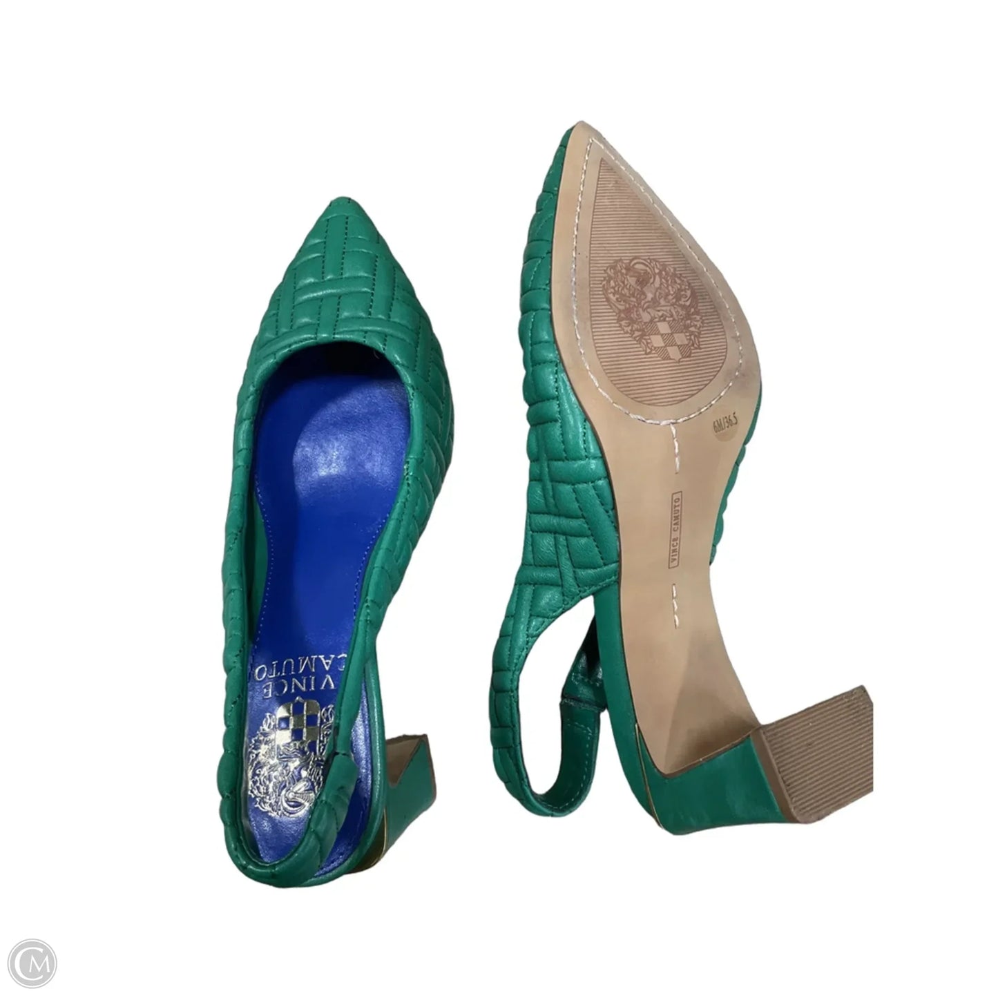 Shoes Heels Block By Vince Camuto In Green, Size: 6