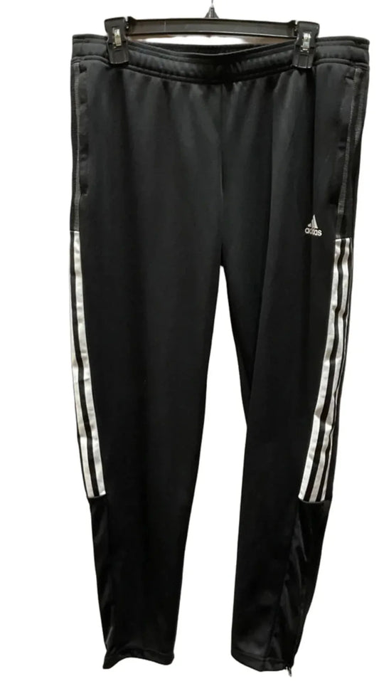 Athletic Pants By Adidas In Black, Size: L