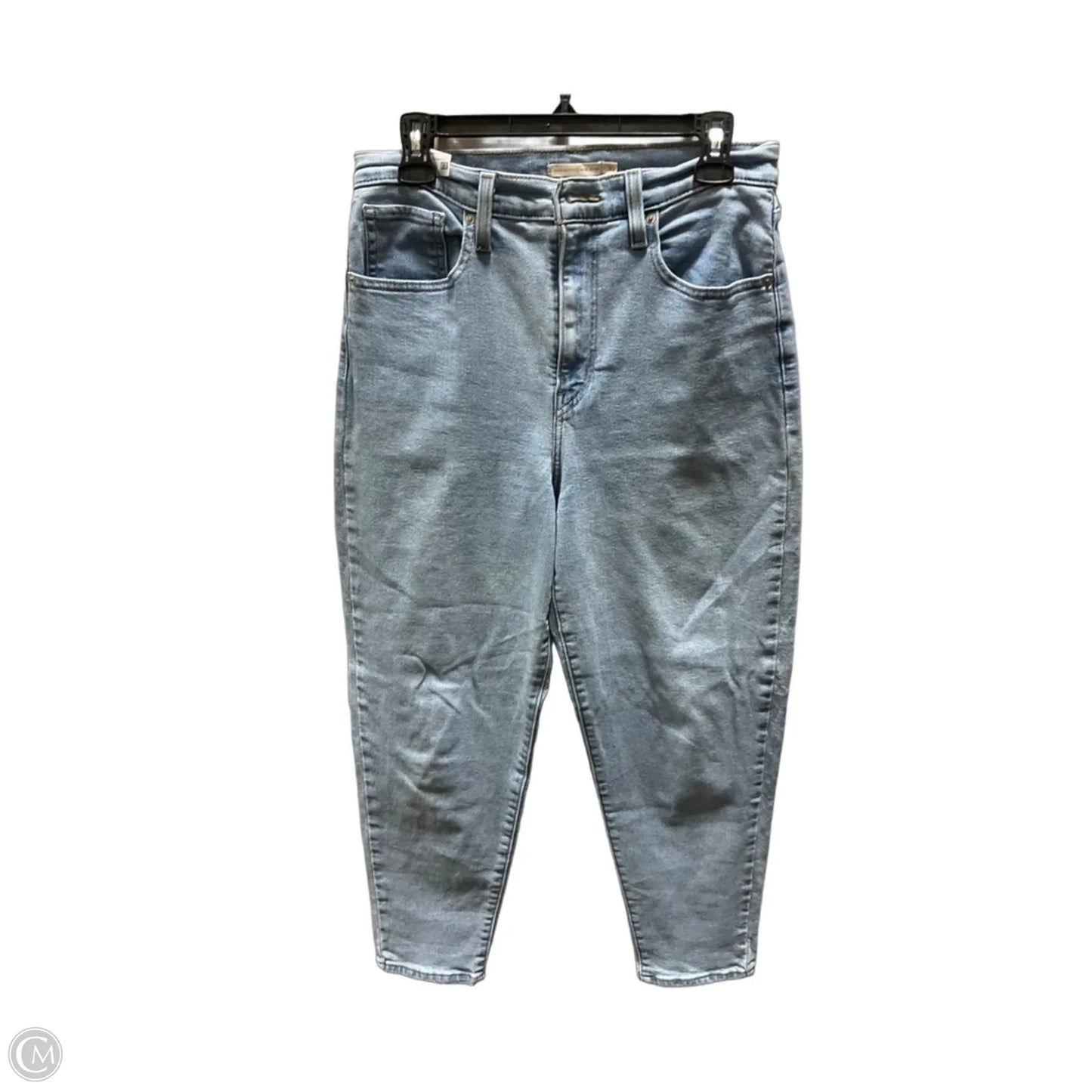 Jeans Straight By Levis In Blue, Size: 8