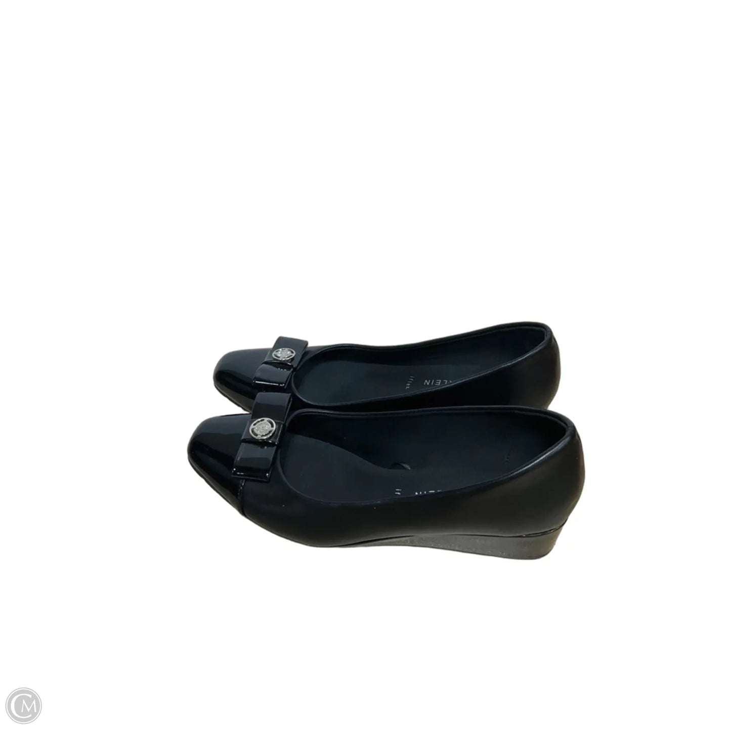Shoes Heels Wedge By Anne Klein In Black, Size: 10