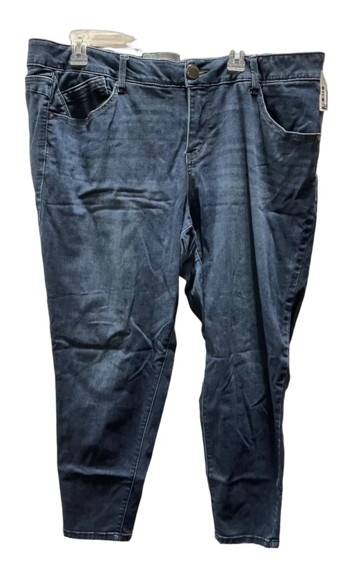 Jeans Straight By Wit & Wisdom In Blue, Size: 20