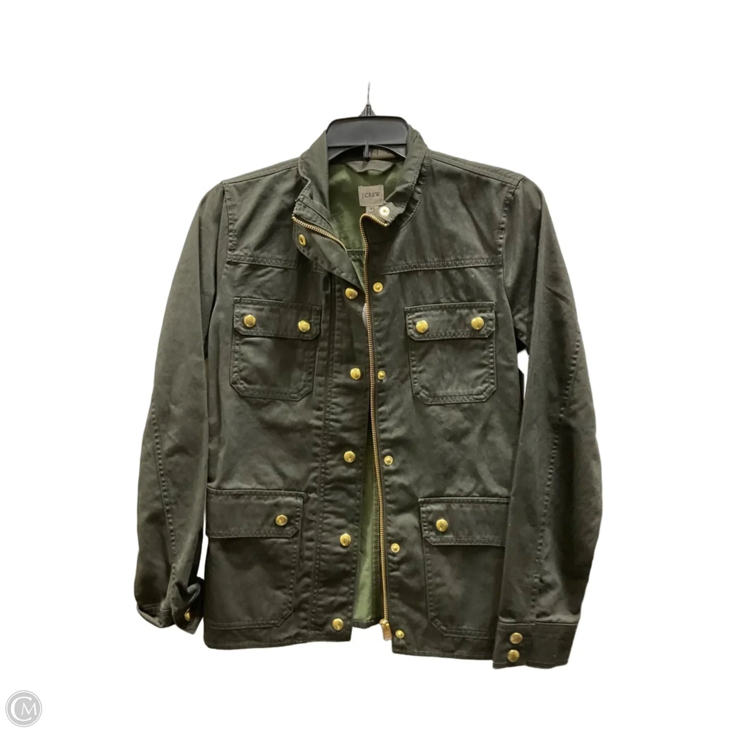 Jacket Utility By J. Crew In Green, Size: Xs