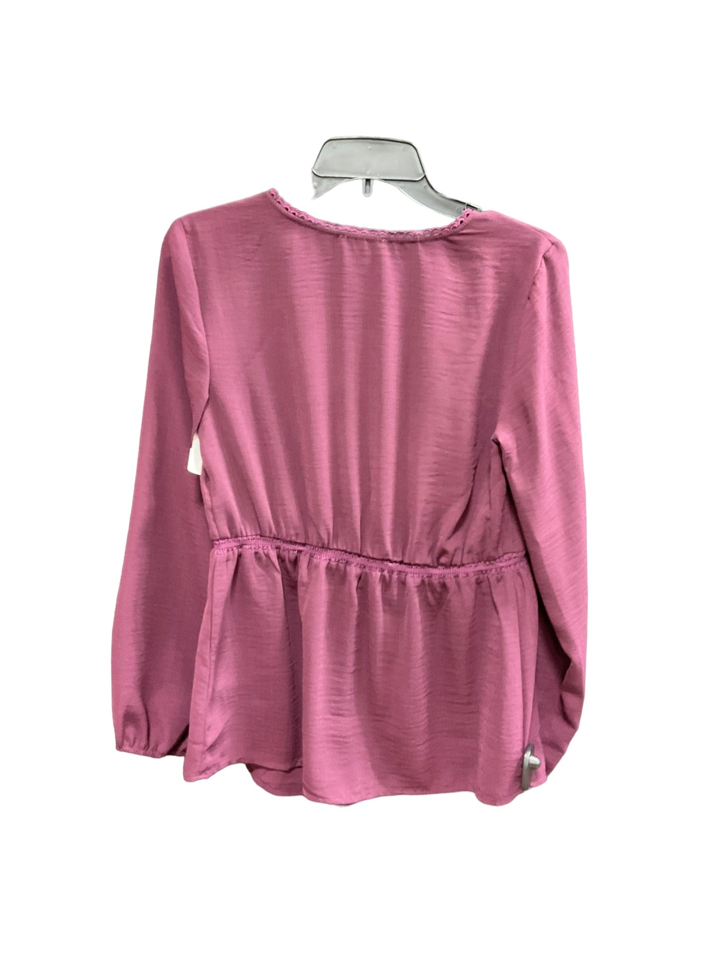 Plum Top Long Sleeve Maurices O, Size Xs