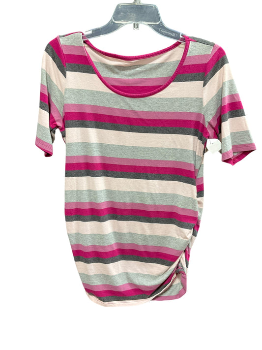 Maternity Top Short Sleeve By Motherhood, Size: M