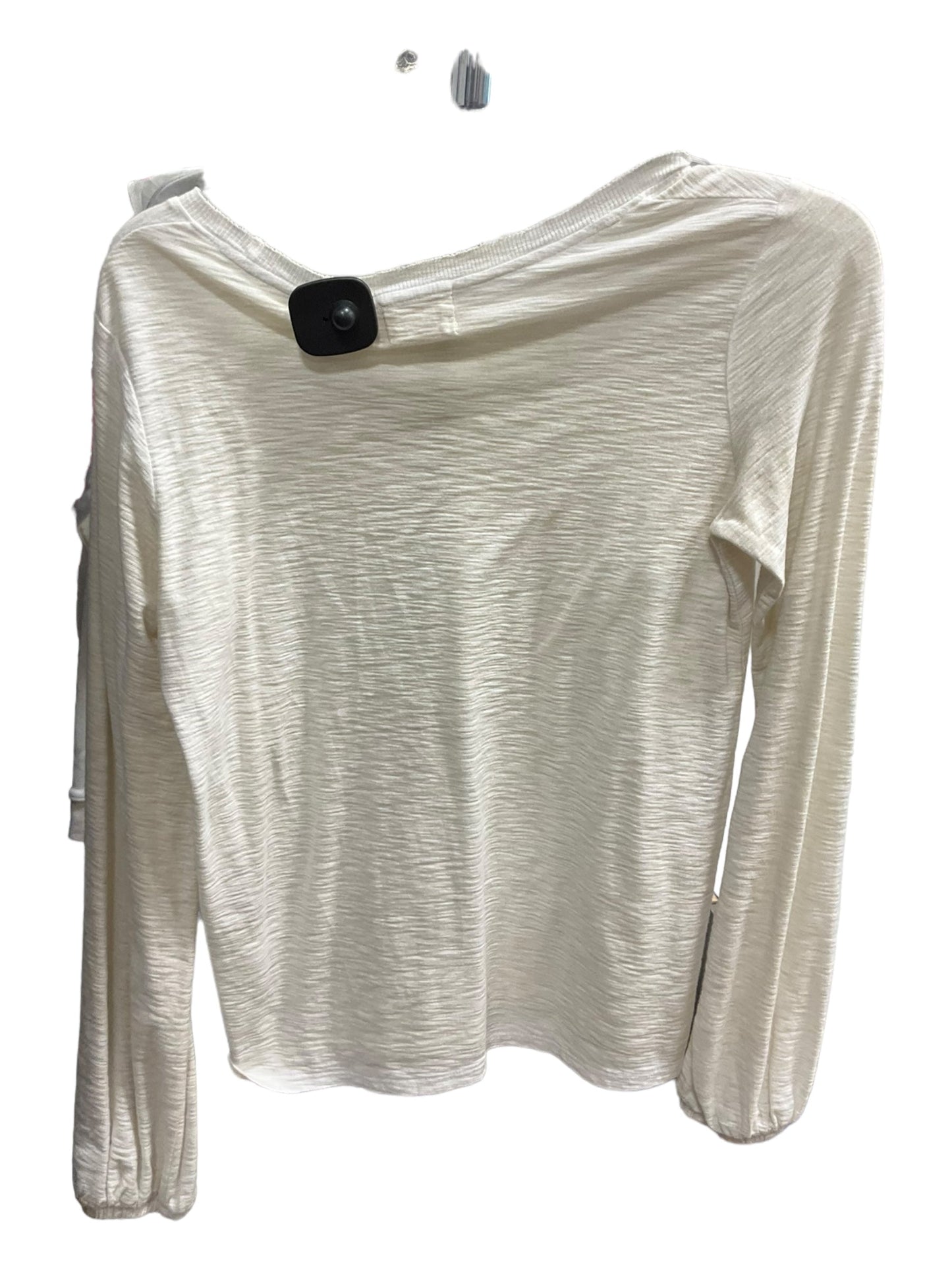 Beige Top Long Sleeve Basic Nation, Size Xs