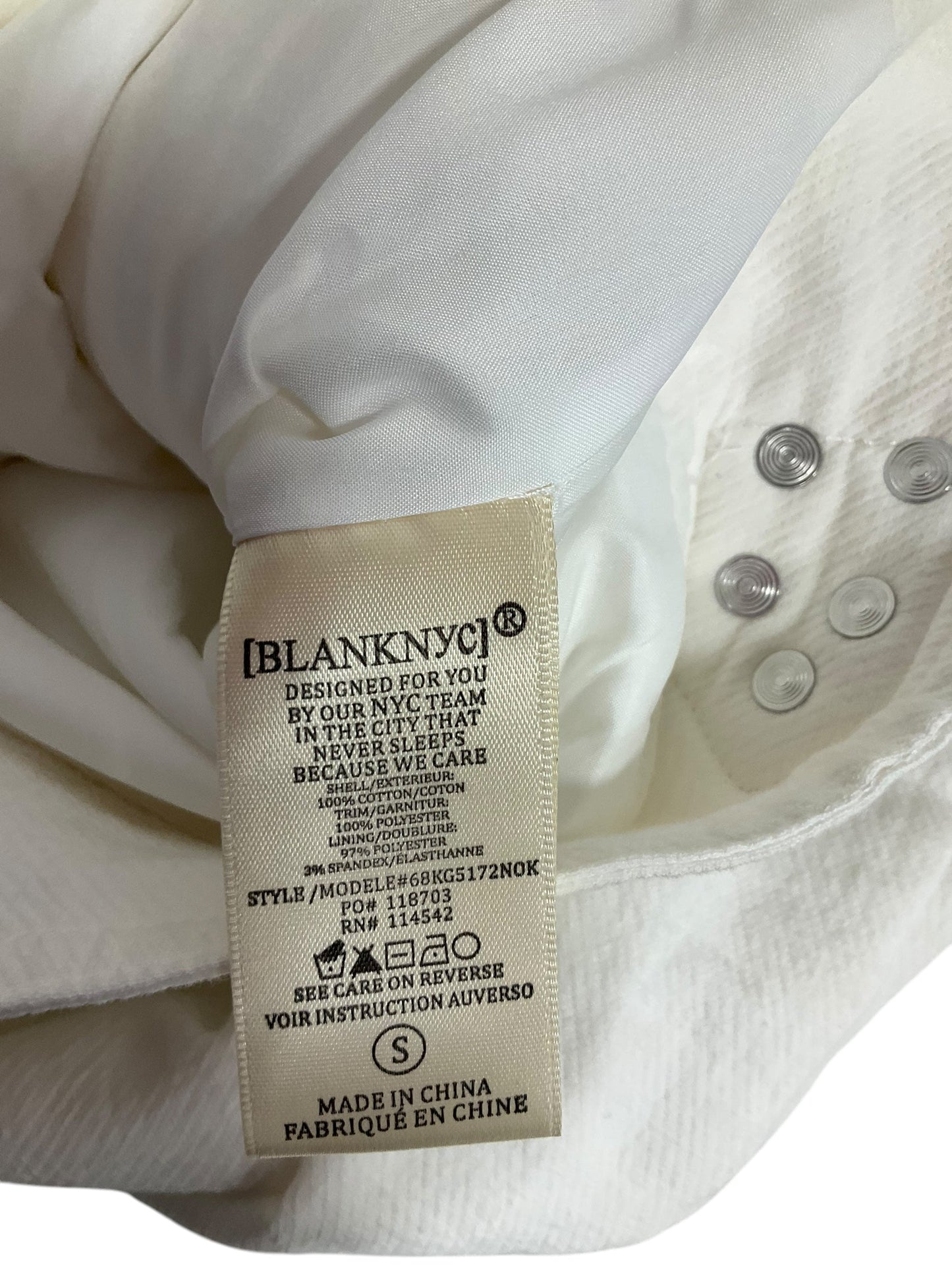 Jacket Other By Blanknyc In Cream, Size: S