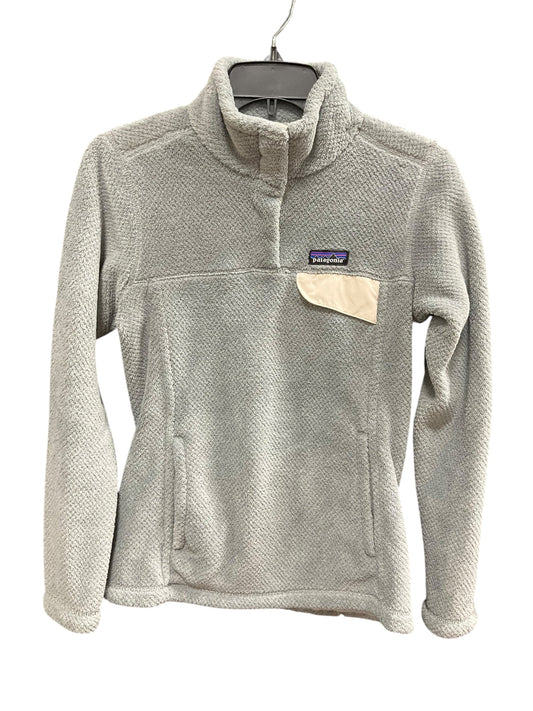 Jacket Fleece By Patagonia In Grey, Size: Xs