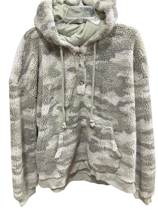 Jacket Faux Fur & Sherpa By Maurices In Green, Size: Xxl