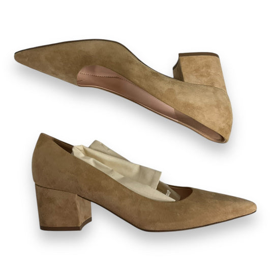 Shoes Heels Block By J. Crew In Tan, Size: 9