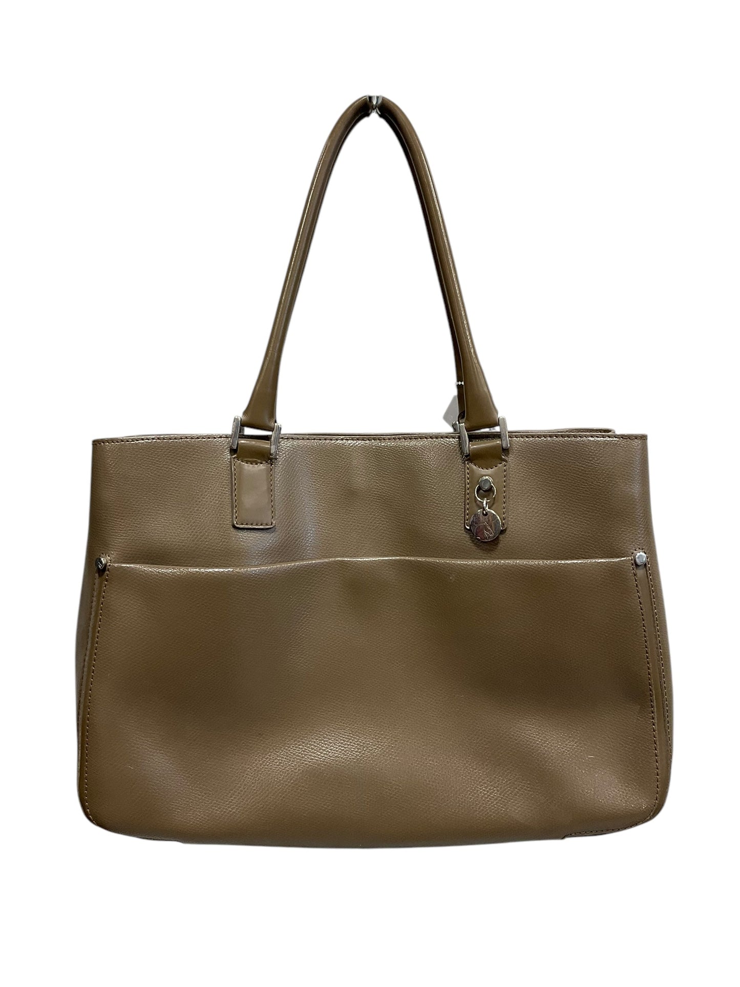 Handbag Leather By Clothes Mentor, Size: Large