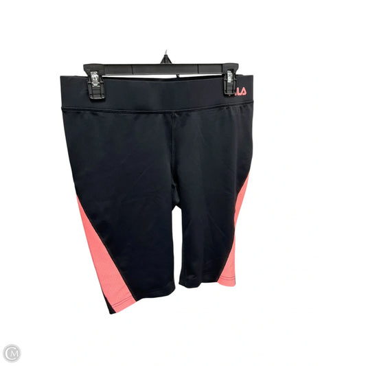 Athletic Shorts By Fila In Black, Size: M
