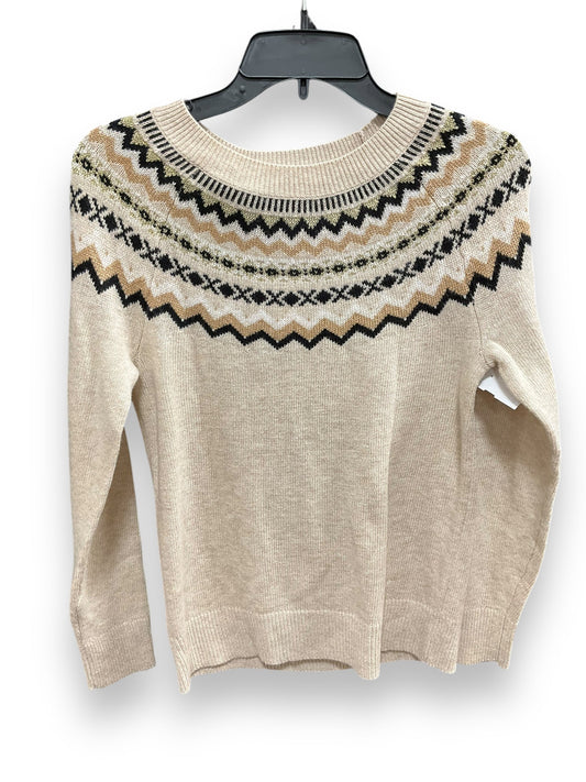 Sweater By Loft In Tan, Size: Xs