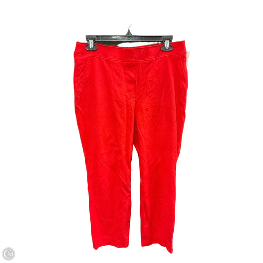 Pants Cropped By Spanx In Red, Size: L