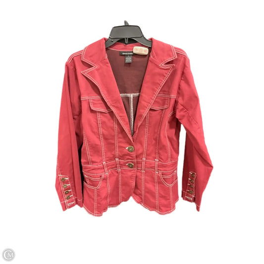 Jacket Other By Ashley Stewart In Red, Size: L
