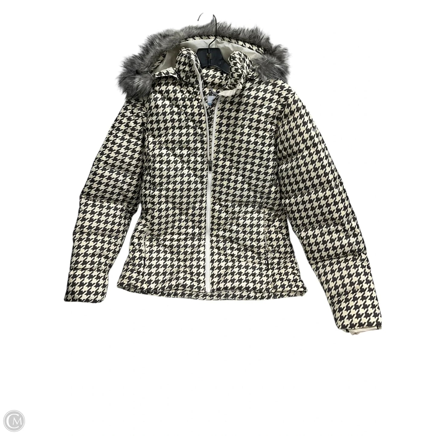 Coat Puffer & Quilted By Columbia In Geometric Pattern, Size: M