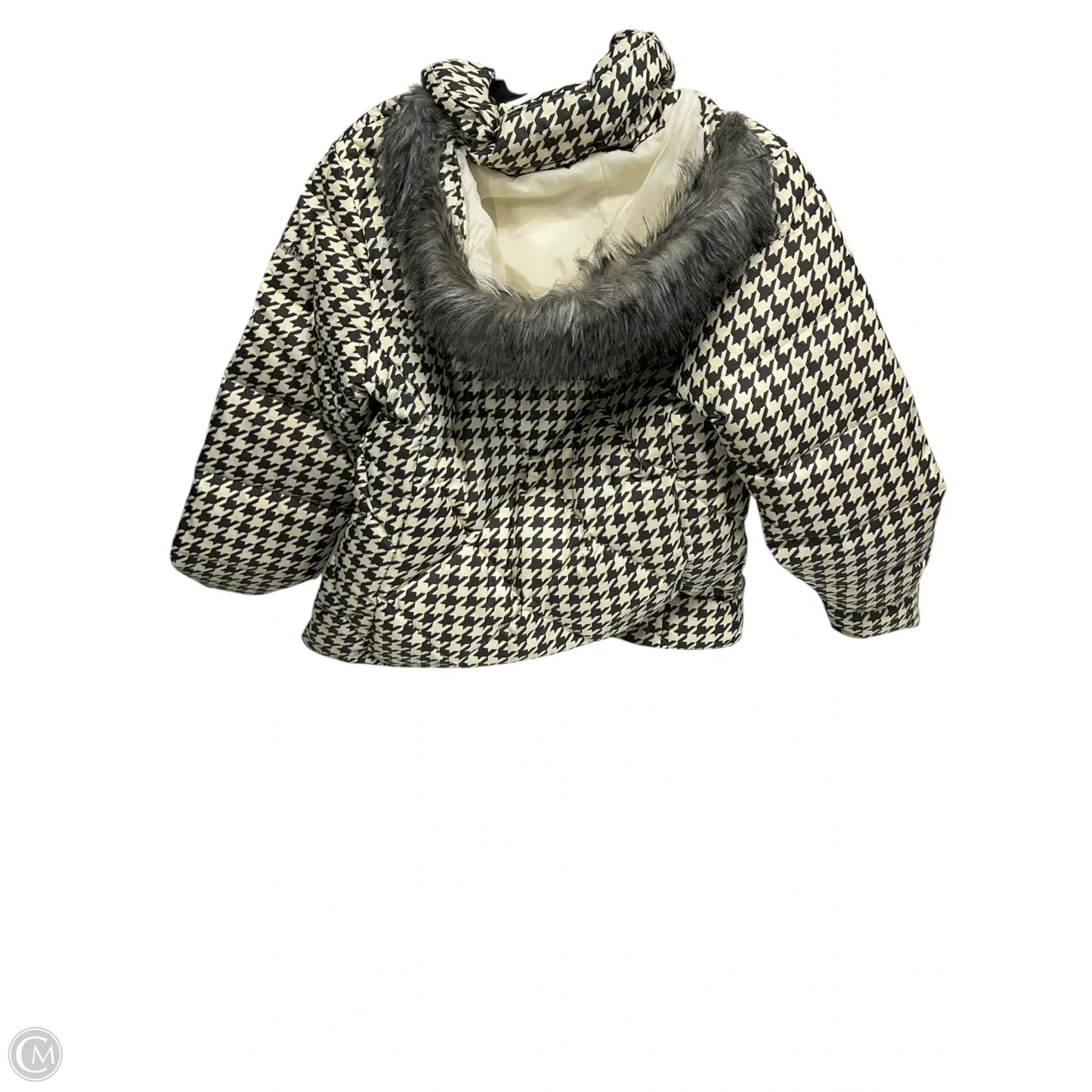 Coat Puffer & Quilted By Columbia In Geometric Pattern, Size: M