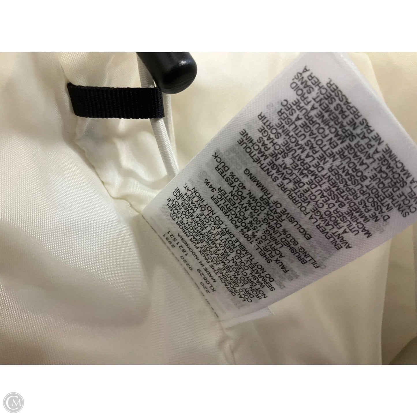 Coat Puffer & Quilted By Columbia In Geometric Pattern, Size: M