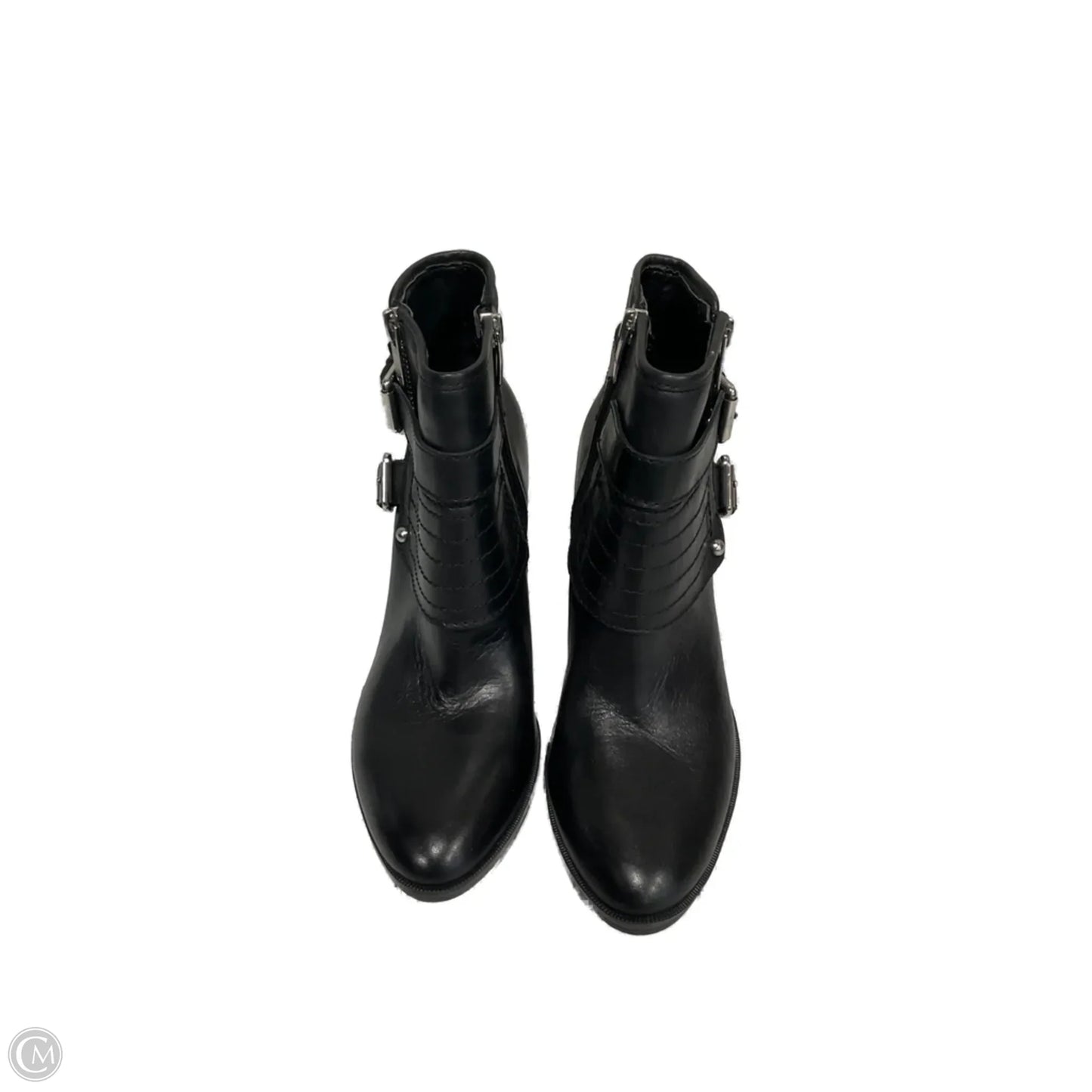 Boots Ankle Heels By Marc Fisher In Black, Size: 7