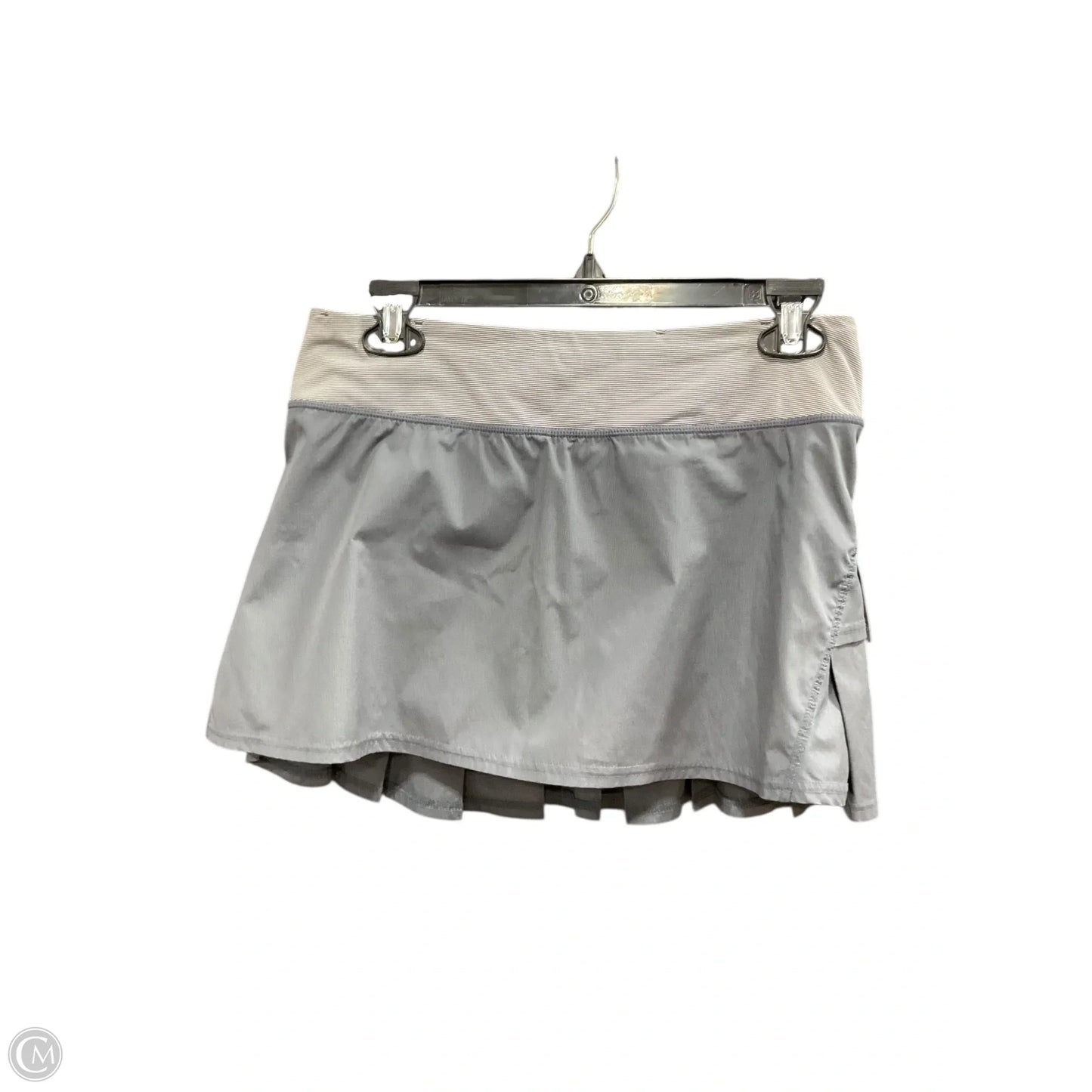 Athletic Skirt By Lululemon In Grey, Size: 6