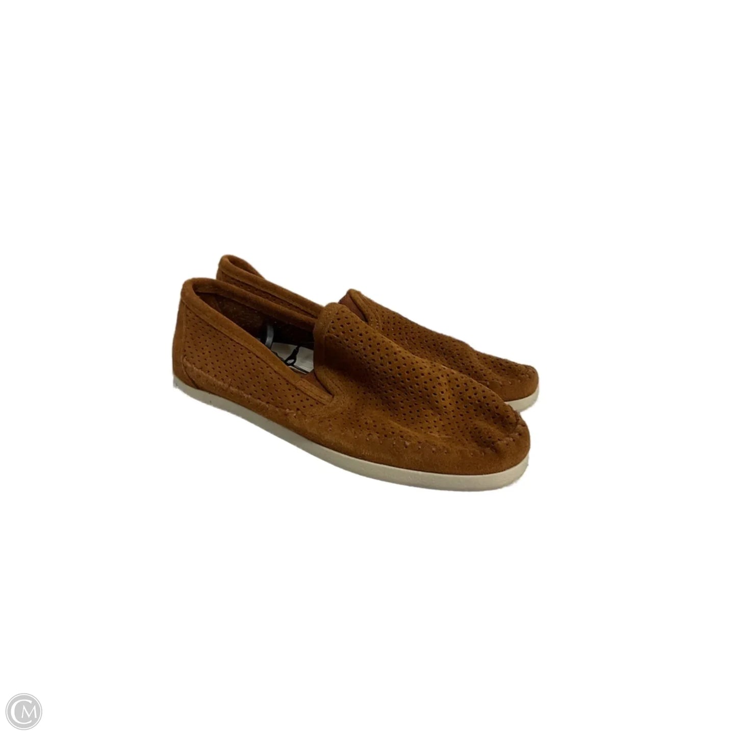 Shoes Flats By Minnetonka In Orange, Size: 9.5