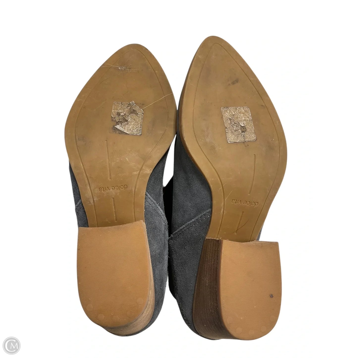 Boots Ankle Heels By Dolce Vita In Grey, Size: 7