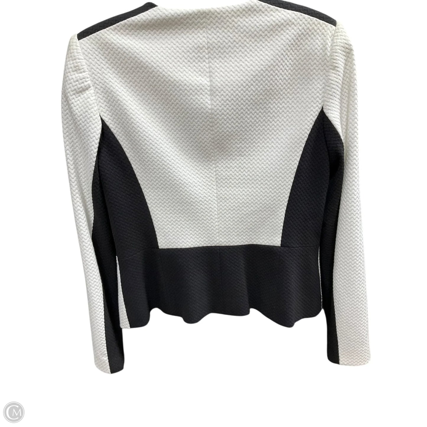 Blazer By Calvin Klein In Black & White, Size: M