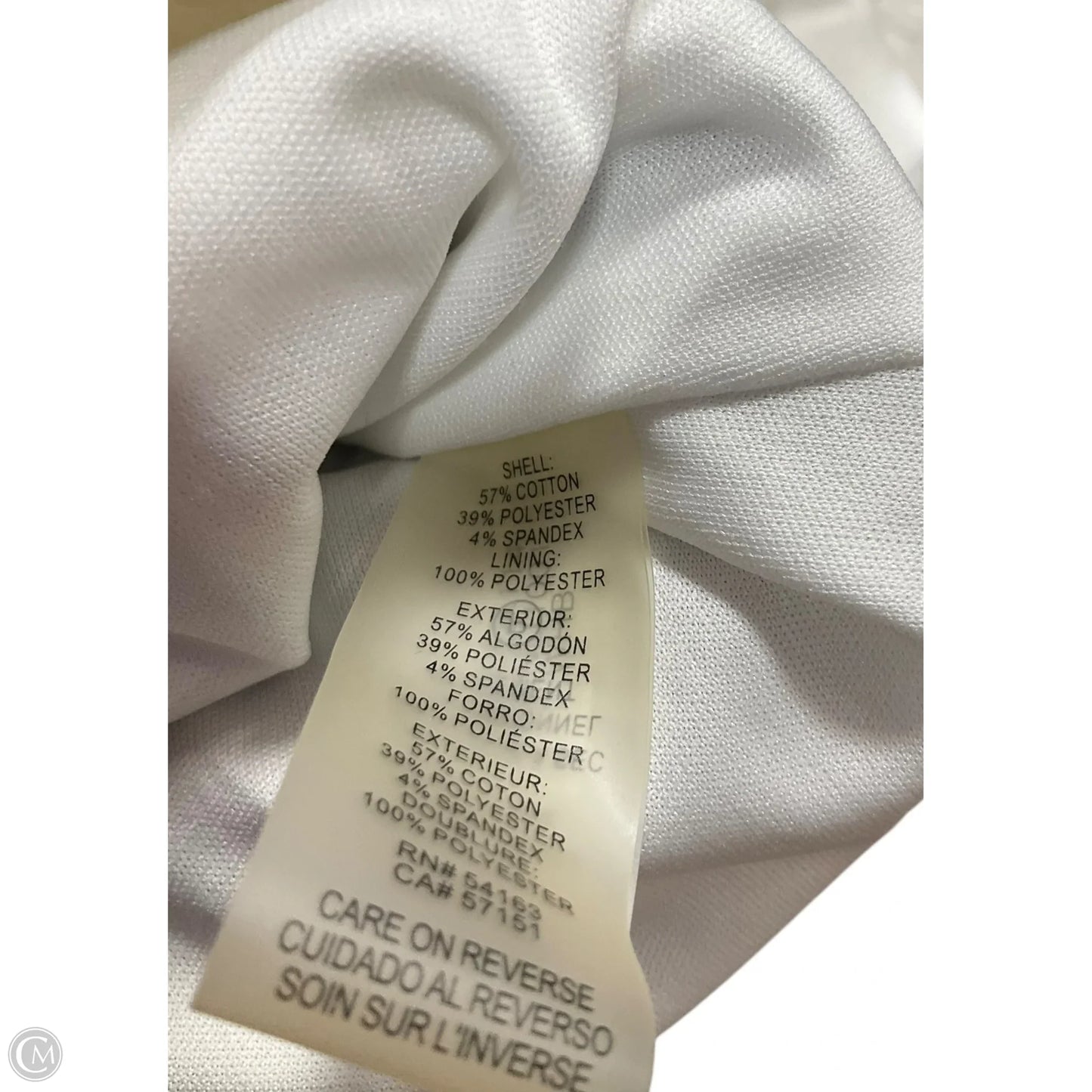 Blazer By Calvin Klein In Black & White, Size: M