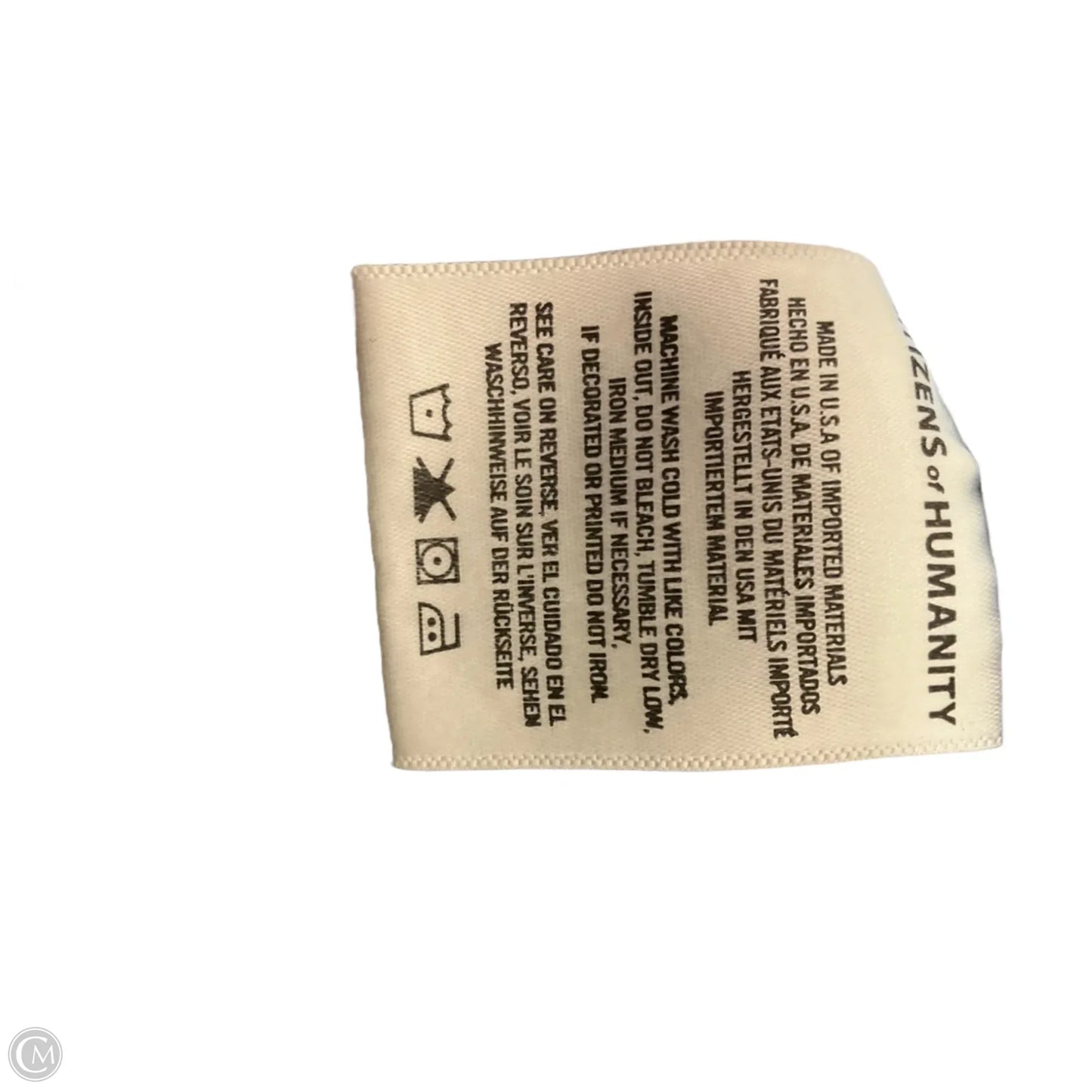 Shorts By Citizens Of Humanity In Blue Denim, Size: 6