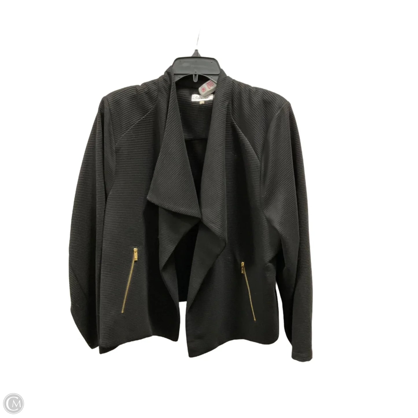Blazer By Calvin Klein In Black, Size: 2x