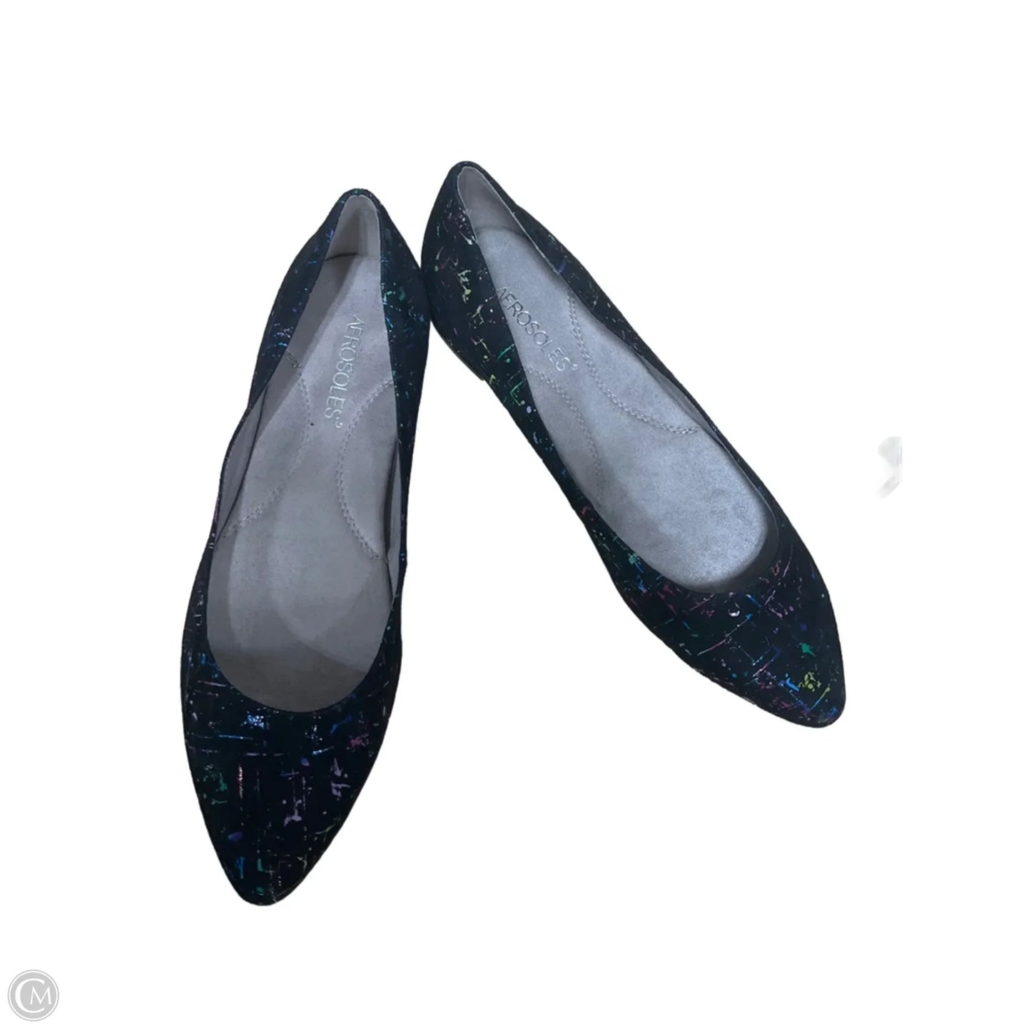 Shoes Flats By Aerosoles In Black, Size: 9.5