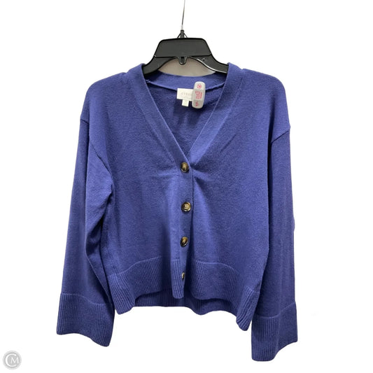 Cardigan By Cyrus In Blue, Size: Xs