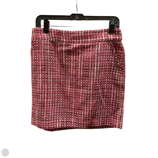 Skirt Mini & Short By White House Black Market In Plaid Pattern, Size: 4