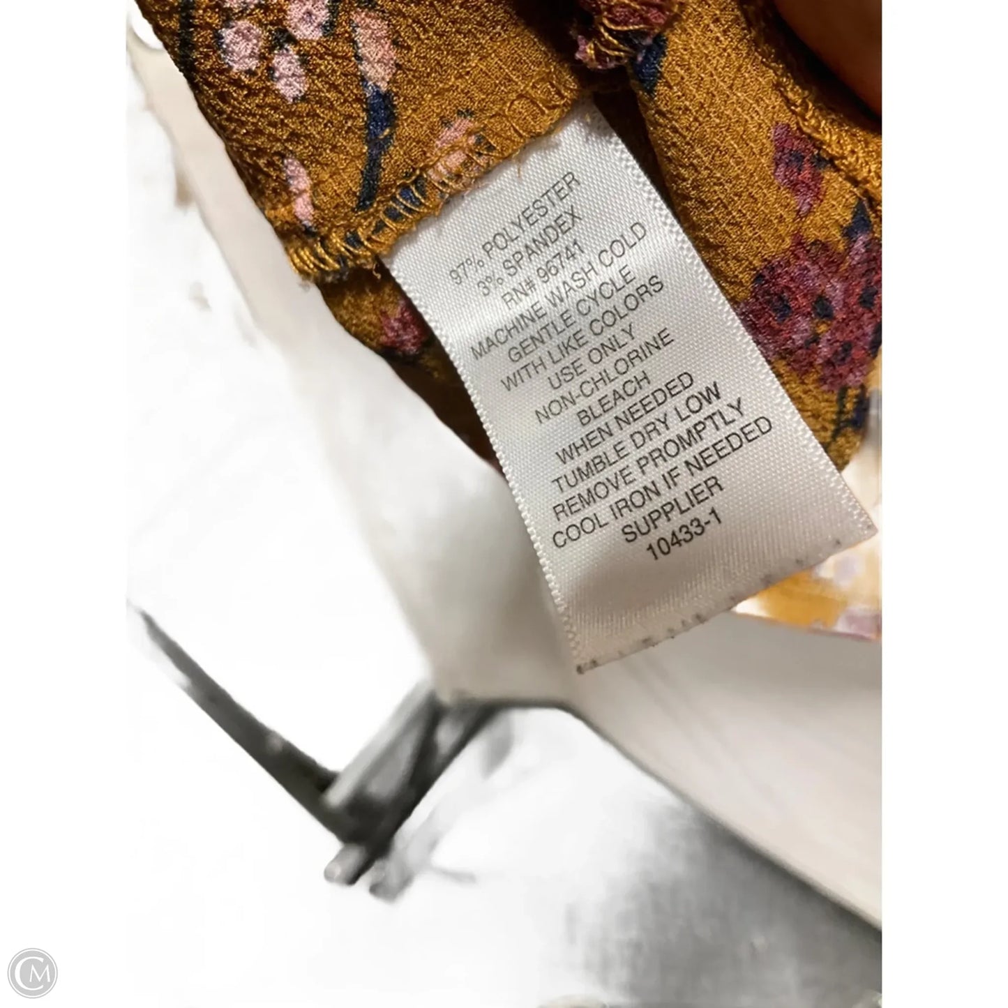 Top 3/4 Sleeve By Boutique + In Orange, Size: 3x