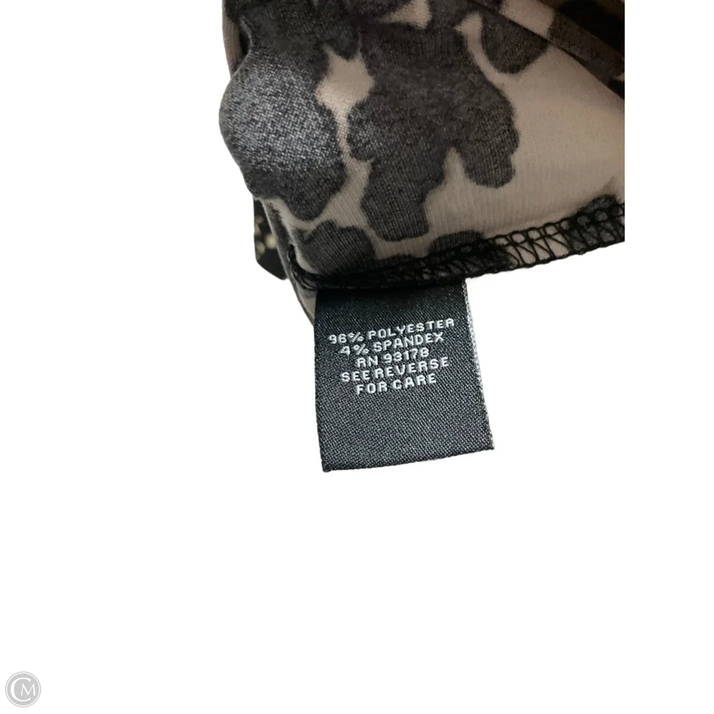 Top Long Sleeve By Premise In Animal Print, Size: S